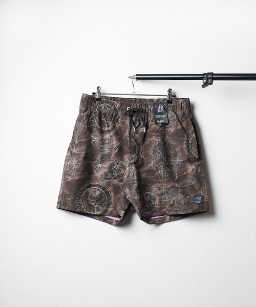 【セール】■PSYCHO TUNA■ PRINTED POOL SHORTS（その他パンツ）｜ONE DAY KMC （ワンデイケーエムシー）