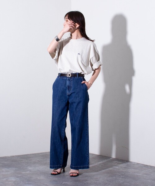 KELTY(ケルティ)の「【限定展開】【KELTY×GLOSTER】別注 バックタイポロゴプリントTシャツ ワンポイントワッペン(Tシャツ/カットソー・メンズ・ホワイト/アッシュグレー/ブラック/グレイッシュベージュ・S/M/L)」の19枚目の写真