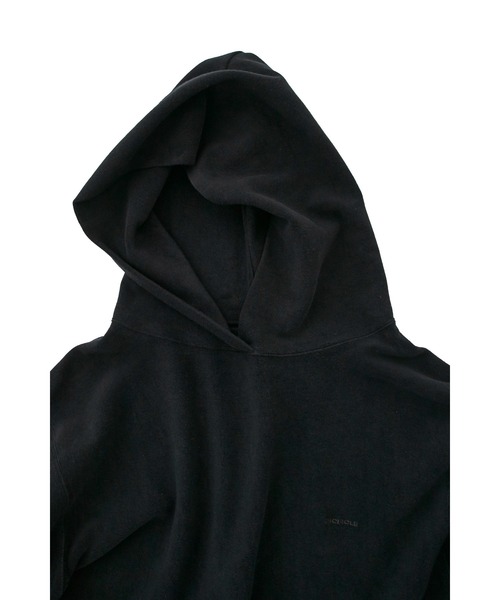 ENCIRCLE（エンサークル）の「【ENCIRCLE/エンサークル】Organic pile hoodie/オーガニックパイルフーディー（スウェット）（パーカー・レディース・ナチュラル/ブラック・2/1）」の5枚目の写真