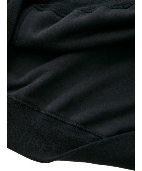 ENCIRCLE（エンサークル）の「【ENCIRCLE/エンサークル】Organic pile hoodie/オーガニックパイルフーディー（スウェット）（パーカー・レディース・ナチュラル/ブラック・2/1）」の6枚目の写真