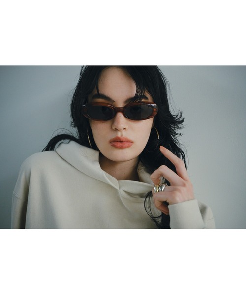 ENCIRCLE（エンサークル）の「【ENCIRCLE/エンサークル】Organic pile hoodie/オーガニックパイルフーディー（スウェット）（パーカー・レディース・ナチュラル/ブラック・2/1）」の8枚目の写真