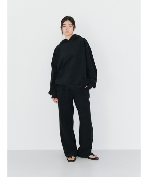 ENCIRCLE（エンサークル）の「【ENCIRCLE/エンサークル】Organic pile hoodie/オーガニックパイルフーディー（スウェット）（パーカー・レディース・ナチュラル/ブラック・2/1）」の14枚目の写真