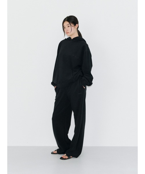 ENCIRCLE（エンサークル）の「【ENCIRCLE/エンサークル】Organic pile hoodie/オーガニックパイルフーディー（スウェット）（パーカー・レディース・ナチュラル/ブラック・2/1）」の15枚目の写真