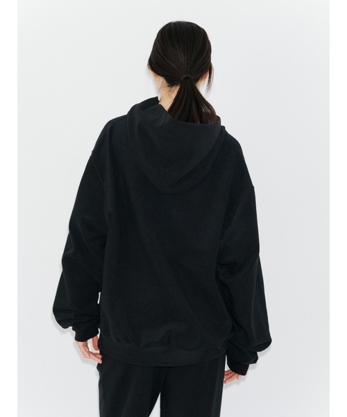 ENCIRCLE（エンサークル）の「【ENCIRCLE/エンサークル】Organic pile hoodie/オーガニックパイルフーディー（スウェット）（パーカー・レディース・ナチュラル/ブラック・2/1）」の16枚目の写真