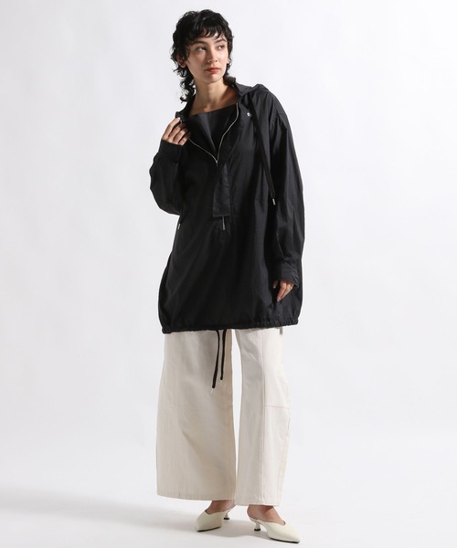 STERNBERG(スタンバーグ)の「STERNBERG/2WAYシアーアノラック/991242(その他アウター・レディース・ライトグレー/ブラック・FREE)」の9枚目の写真