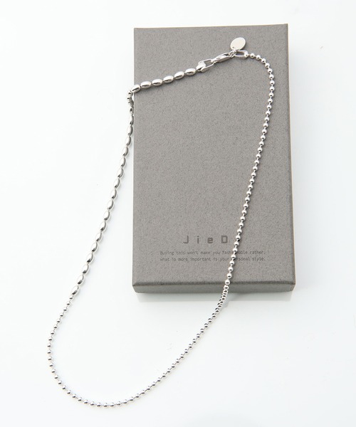 jieda ネックレス Jieda（ジエダ）の「925 SILVER BALL NECKLACE（ネックレス）」 - WEAR