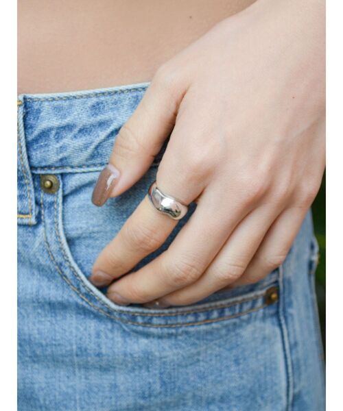 Ungrid（アングリッド）の「ハートリング（リング・レディース・シルバー/ゴールド・FREE）」の3枚目の写真