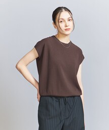 BEAUTY&YOUTH UNITED ARROWS | フレンチスリーブ ニットプルオーバー -ウォッシャブル-(ニット/セーター)