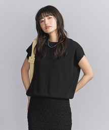 BEAUTY&YOUTH UNITED ARROWS | フレンチスリーブ ニットプルオーバー -ウォッシャブル-(ニット/セーター)