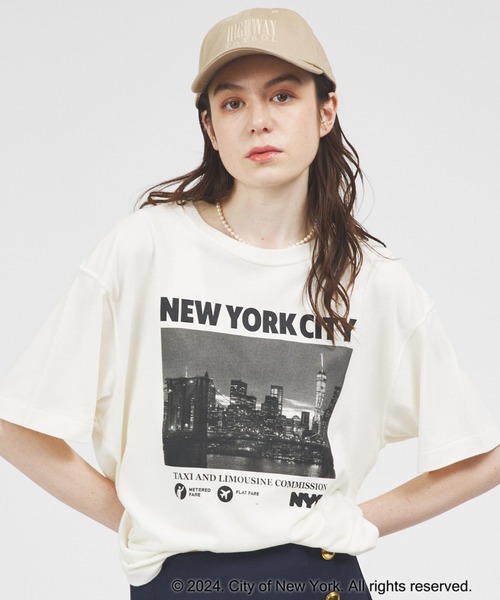 GOOD ROCK SPEED(グッドロックスピード)の「【GOOD ROCK SPEED/グッドロックスピード】NYC ロゴ刺繍キャップ/ ベースボールキャップ(キャップ・レディース・ネイビー/ベージュ・フリー)」の5枚目の写真