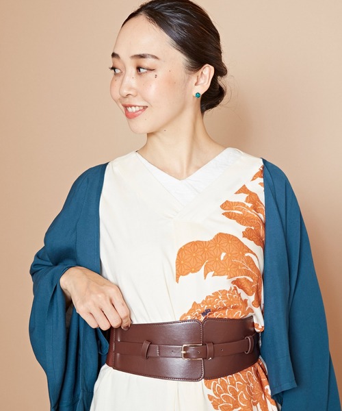 カヤ(カヤ)の「【カヤ】透け梅ガラスピアス(ピアス(両耳用)・レディース・イエロー系その他/ブルー/ホワイト系その他/レッド系その他/グリーン系その他/パープル・FREE)」の10枚目の写真