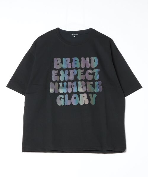 FUNALIVE(ファンアライブ)の「ワイド 半袖 反射 プリント Tシャツ(Tシャツ/カットソー・メンズ・オフホワイト/ブルー/ブラック・L/LL/M)」の19枚目の写真