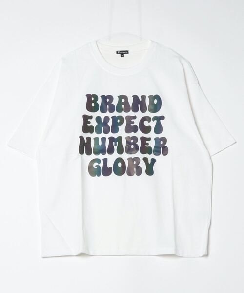 FUNALIVE(ファンアライブ)の「ワイド 半袖 反射 プリント Tシャツ(Tシャツ/カットソー・メンズ・オフホワイト/ブルー/ブラック・L/LL/M)」の20枚目の写真