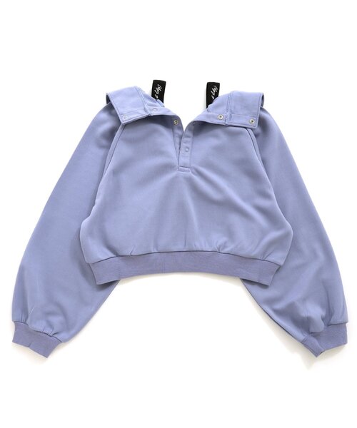 algy（アルジー）の「【ACTIVE】吸水速乾メニWAYトラックジャケット（パーカー・キッズ・ラベンダー/ブラック・MEDIUM/X-SMALL/XX-SMALL/XXX-SMALL/SMALL）」の17枚目の写真