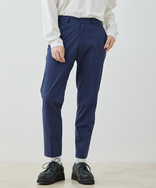  j.n.r.d（ジェー・エヌ・アール・ディー）の「【セットアップ対応】j.n.r.d/ナイロンハニカムニットイージートラウザー（スラックス・メンズ・ネイビー/チャコールグレー・L/LL/M）」の2枚目の写真