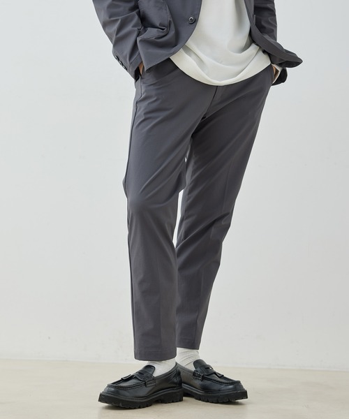  j.n.r.d（ジェー・エヌ・アール・ディー）の「【セットアップ対応】j.n.r.d/ナイロンハニカムニットイージートラウザー（スラックス・メンズ・ネイビー/チャコールグレー・L/LL/M）」の12枚目の写真