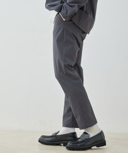  j.n.r.d（ジェー・エヌ・アール・ディー）の「【セットアップ対応】j.n.r.d/ナイロンハニカムニットイージートラウザー（スラックス・メンズ・ネイビー/チャコールグレー・L/LL/M）」の3枚目の写真