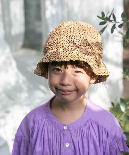 URBAN RESEARCH DOORS（アーバンリサーチドアーズ）の「ペーパーソフトハット(KIDS)（ハット・キッズ・ナチュラル・ONE）」の2枚目の写真