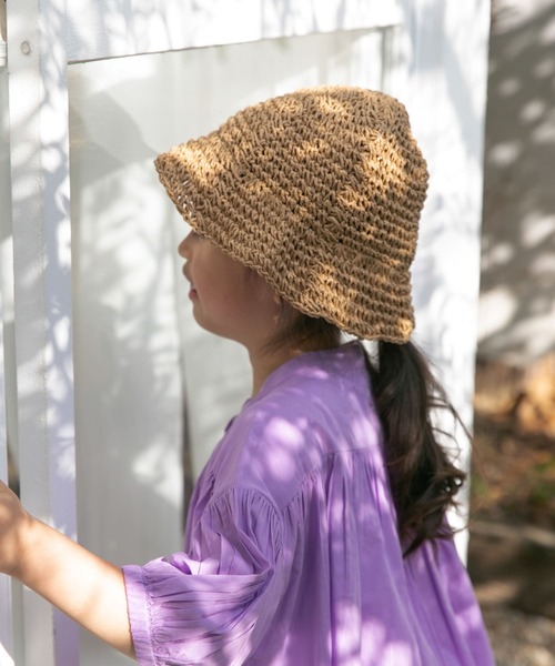 URBAN RESEARCH DOORS（アーバンリサーチドアーズ）の「ペーパーソフトハット(KIDS)（ハット・キッズ・ナチュラル・ONE）」の3枚目の写真