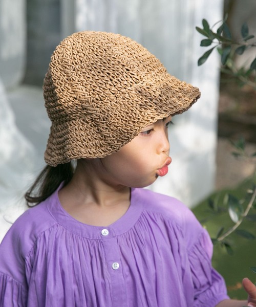 URBAN RESEARCH DOORS（アーバンリサーチドアーズ）の「ペーパーソフトハット(KIDS)（ハット・キッズ・ナチュラル・ONE）」の9枚目の写真