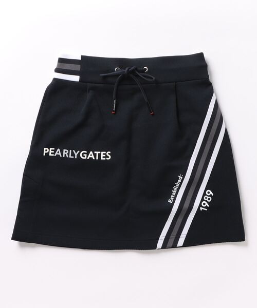 PEARLY GATES(パーリーゲイツ)の「【PEARLY GATES】チェックインレイジャガード スカート(スカート・レディース・ネイビー/ホワイト/ブルー・SMALL/MEDIUM)」の2枚目の写真