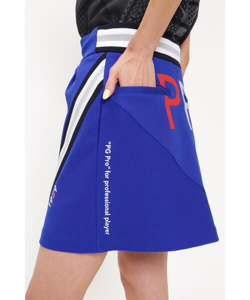 PEARLY GATES(パーリーゲイツ)の「【PEARLY GATES】チェックインレイジャガード スカート(スカート・レディース・ネイビー/ホワイト/ブルー・SMALL/MEDIUM)」の22枚目の写真