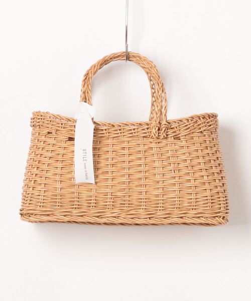 Marie-Louise(マリ-・ルイ-ズ)の「【UTIL/ユティル】ナイール ロングバッグ /#UT 017(かごバッグ・レディース・ナチュラル・FREE)」の2枚目の写真