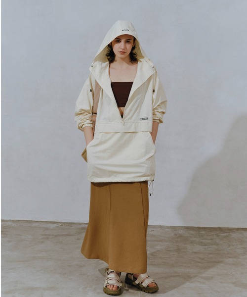 emmi（エミ）の「emmi×PARKS PROJECT アノラック（その他アウター・レディース・アイボリー・FREE）」の3枚目の写真