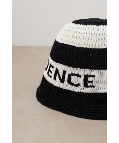 AZUL by moussy（アズールバイマウジー）の「ロゴニットバケットハット（ハット・メンズ・グレー系その他/ブラック系その他・FREE）」の13枚目の写真