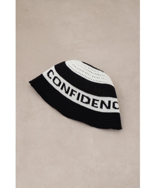 AZUL by moussy（アズールバイマウジー）の「ロゴニットバケットハット（ハット・メンズ・グレー系その他/ブラック系その他・FREE）」の12枚目の写真