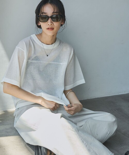 coen（コーエン）の「ケース付きファッションカラーグラス／スクエア（サングラス・レディース・ブラック/ダークブラウン・FREE）」の19枚目の写真