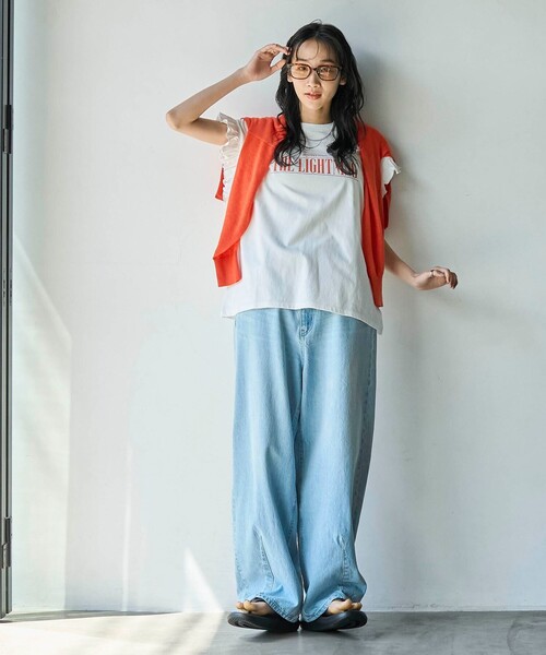 coen（コーエン）の「ケース付きファッションカラーグラス／スクエア（サングラス・レディース・ブラック/ダークブラウン・FREE）」の12枚目の写真