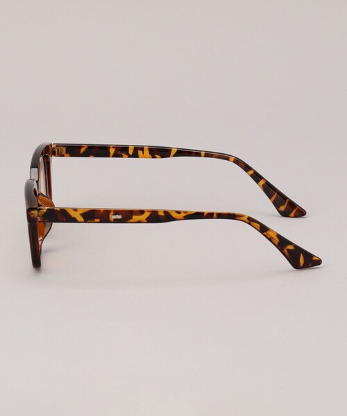 coen（コーエン）の「ケース付きファッションカラーグラス／スクエア（サングラス・レディース・ブラック/ダークブラウン・FREE）」の10枚目の写真