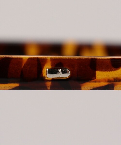 coen（コーエン）の「ケース付きファッションカラーグラス／スクエア（サングラス・レディース・ブラック/ダークブラウン・FREE）」の6枚目の写真