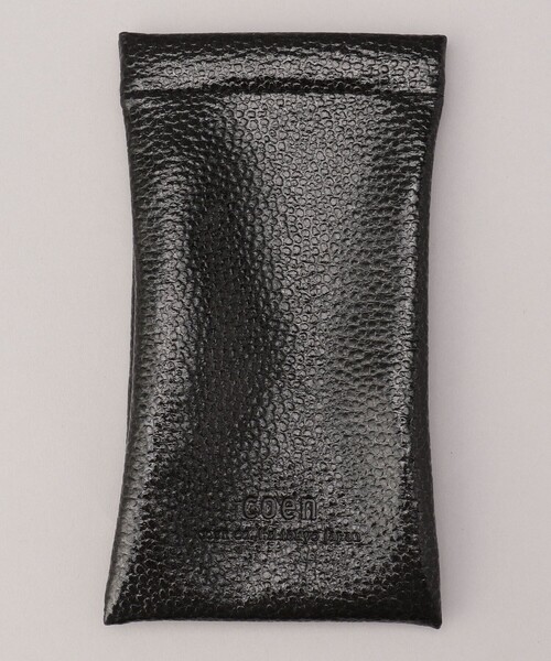 coen（コーエン）の「ケース付きファッションカラーグラス／スクエア（サングラス・レディース・ブラック/ダークブラウン・FREE）」の4枚目の写真