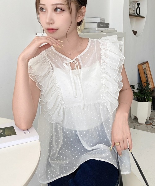 glamlips ラメ SHEER ヌーディー ブラウス シャツ⭐︎完売品⭐︎ ☆Glam Lips☆ラメSHEERヌーディーブラウス☆ - メルカリ
