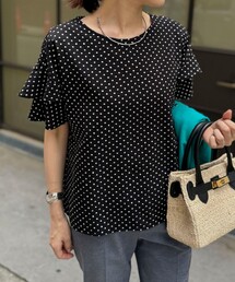 NOLLEY’S | ◇【WEB限定】サッカードットバックフリルブラウス(シャツ/ブラウス)