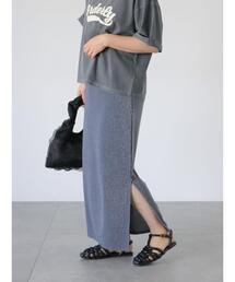 Lugnoncure | ラメ混ナロースカート(スカート)