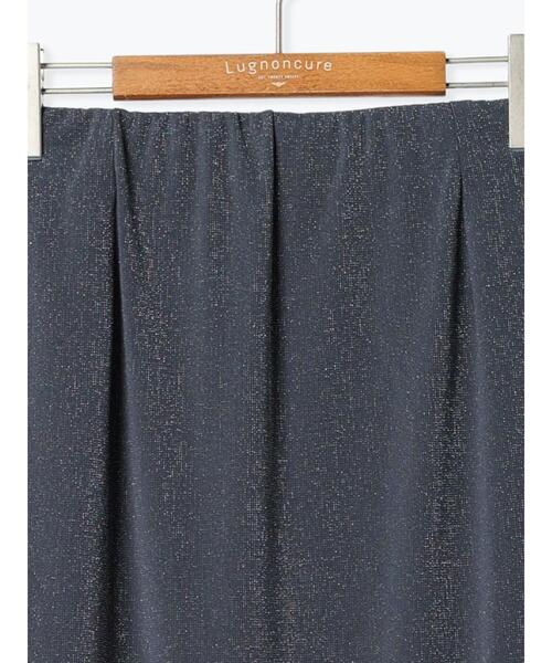 Lugnoncure（ルノンキュール）の「ラメ混ナロースカート（スカート・レディース・ブラック/オフホワイト/チャコールグレー・F）」の19枚目の写真
