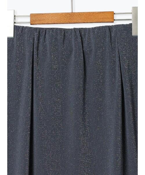 Lugnoncure（ルノンキュール）の「ラメ混ナロースカート（スカート・レディース・ブラック/オフホワイト/チャコールグレー・F）」の22枚目の写真