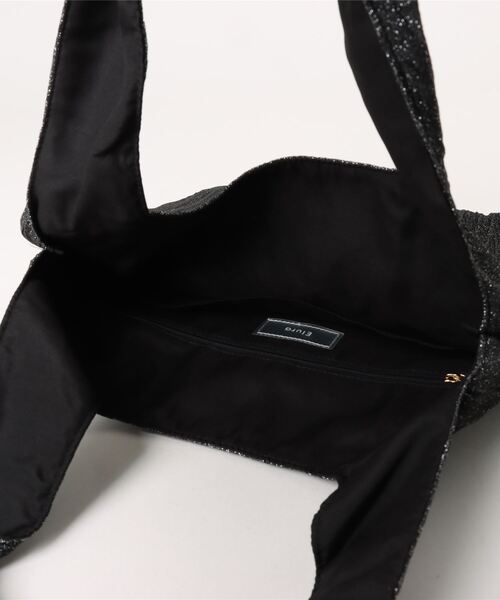 Elura（エルーラ）の「シャイニートートバッグ/113617（トートバッグ・レディース・シルバー/ブラック・ONE SIZE）」の6枚目の写真