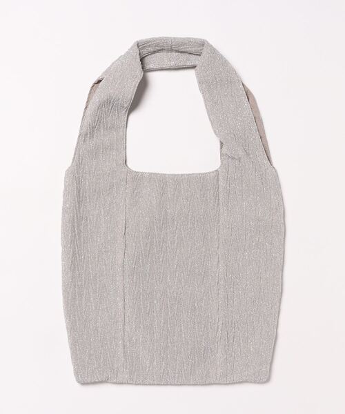 Elura（エルーラ）の「シャイニートートバッグ/113617（トートバッグ・レディース・シルバー/ブラック・ONE SIZE）」の4枚目の写真