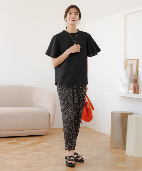 Elura(エルーラ)の「2wayナイロン巾着バッグ/116839(ハンドバッグ・レディース・ブラック/オレンジ・ONE SIZE)」の22枚目の写真