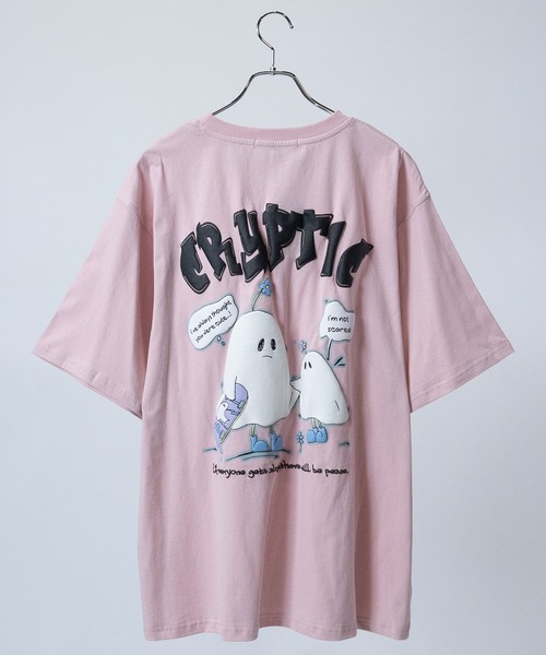 JOHN'S CLOSET(ジョンズクローゼット)の「【13】アソートデザイン 発泡/蓄光 プリント ビッグシルエット Tシャツ(Tシャツ/カットソー・メンズ・ブルー/ラベンダー/ホワイト系1/ホワイト系2/ホワイト系3/ホワイト系4/ホワイト系5/ブラック系1/ブラック系2/ブラック系3/ブラック系4/ブラック系5/スモークピンク/グリーン系1/ホワイト系7/ピンク系1/グレー系1/ホワイト系6/ブラック系6/ブラック系7/グレー系2・MEDIUM/LARGE)」の20枚目の写真