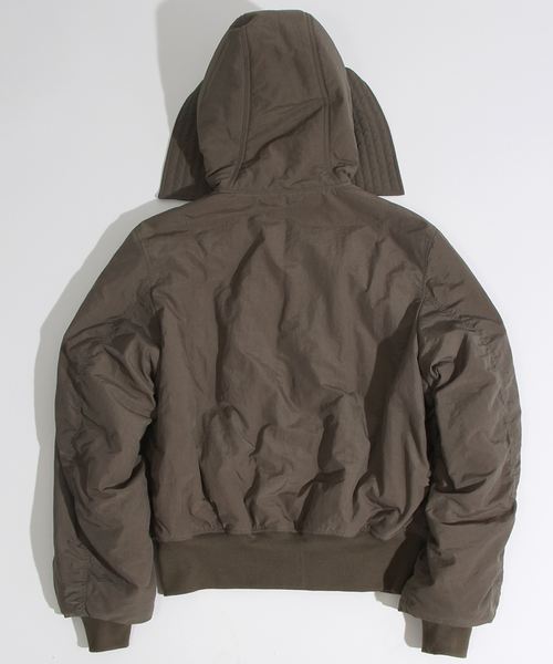 WEGO（ウィゴー）の「WEGO/N-2Bジャケット（ミリタリージャケット・レディース・ブラック/カーキ・FREE）」の3枚目の写真