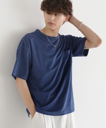 ASTRONOMY（アストロノミー）の「Buyer's Select/楊柳ジャガード　半袖胸ポケット クルーネックTシャツ（Tシャツ/カットソー・メンズ）」