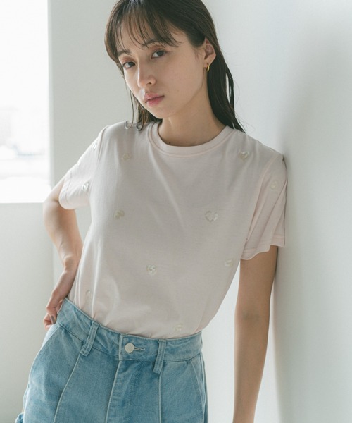 美品✨ VALENTINO リップスパンコール Tシャツ カットソー ホワイト Bou Jeloud tシャツ スパンコールロゴT レディース : ZOZOTOWN