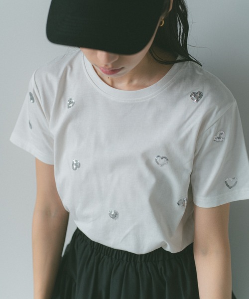 美品✨ VALENTINO リップスパンコール Tシャツ カットソー ホワイト fit=scale-down,w=1200