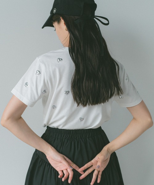 美品✨ VALENTINO リップスパンコール Tシャツ カットソー ホワイト fit=scale-down,w=1200