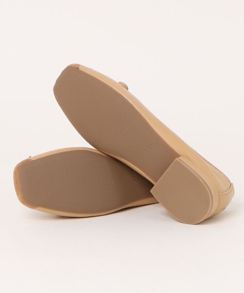 shoes365(シューズスリーシックスファイヴ)の「【shoes365】リボンパッチワークバレエシューズ(バレエシューズ・レディース・ライトグリーン/ベージュ・22.5cm/23.0cm/23.5cm/24.0cm/24.5cm/25.0cm)」の4枚目の写真